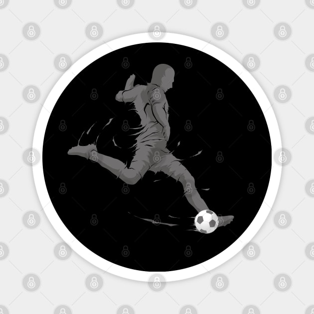 Soccer Player Magnet by TambuStore